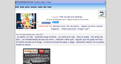 Desktop Screenshot of estudiargratis.net
